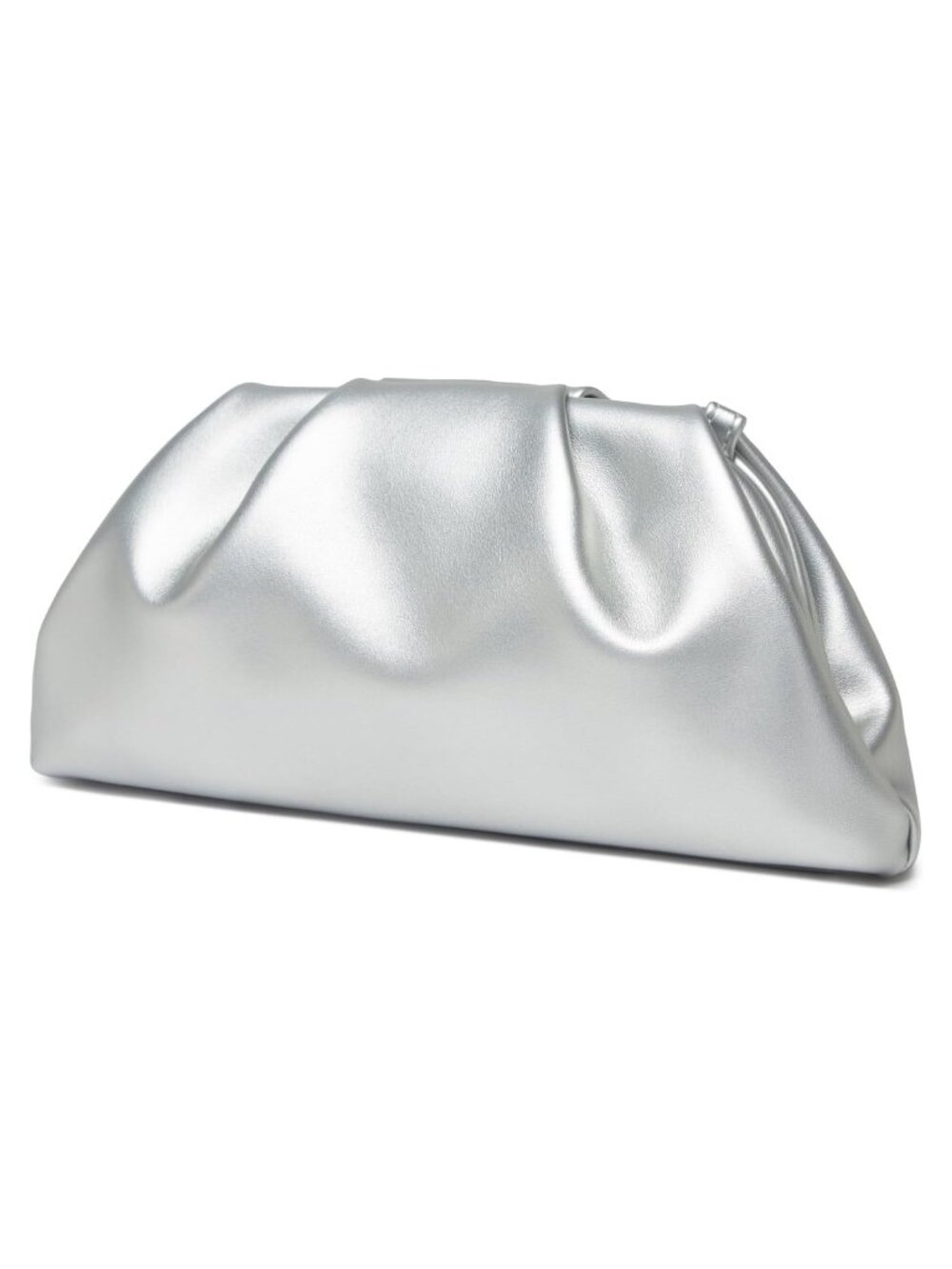 Soft PU Leather Clutch Purse Formal Evening Bag Detachable Chain